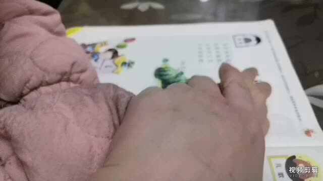 中B班12月7张芷萱指读谜语并认知冰箱