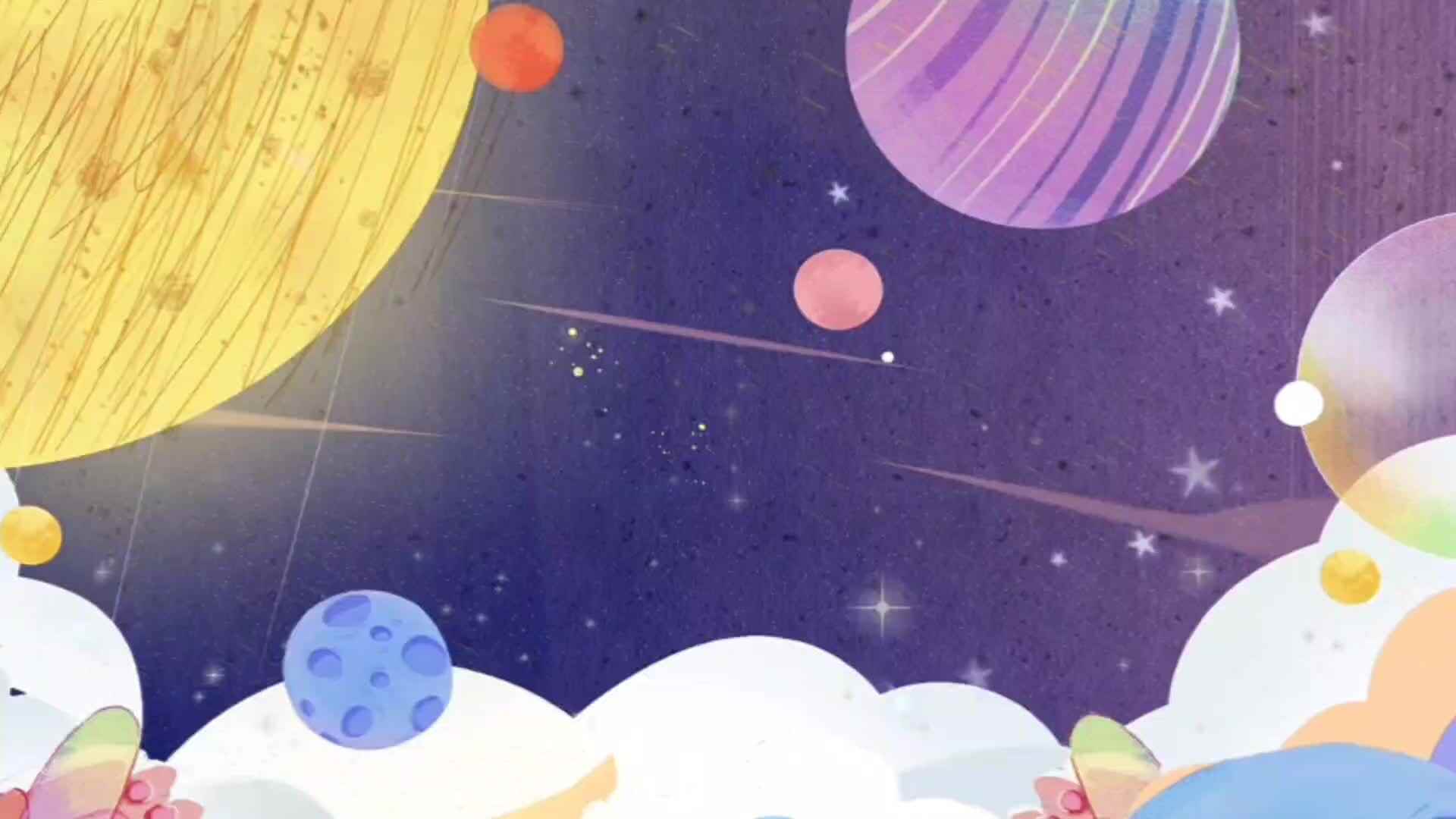 ⁣⁣⁣⁣⁣元旦艺术展------实验2班 21号梅芮恺 《粘土太阳系》