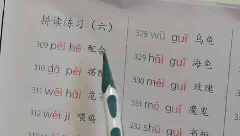 ⁣⁣20231213陈彦兮闯关练习《拼读练习（六）》第309-327