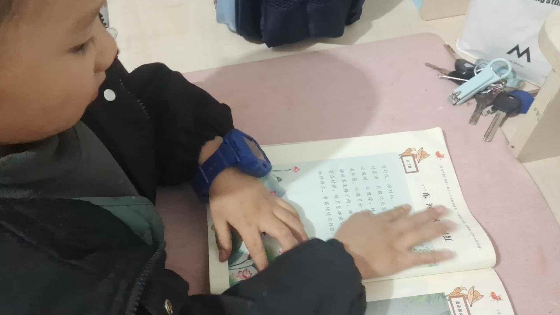 大B班王子扬指读