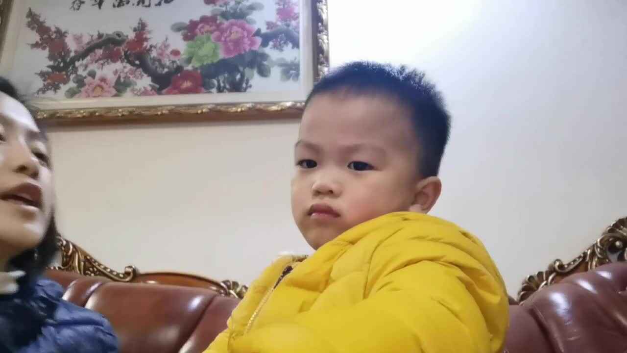 小a班2024.1.16陈禹呈礼仪练习