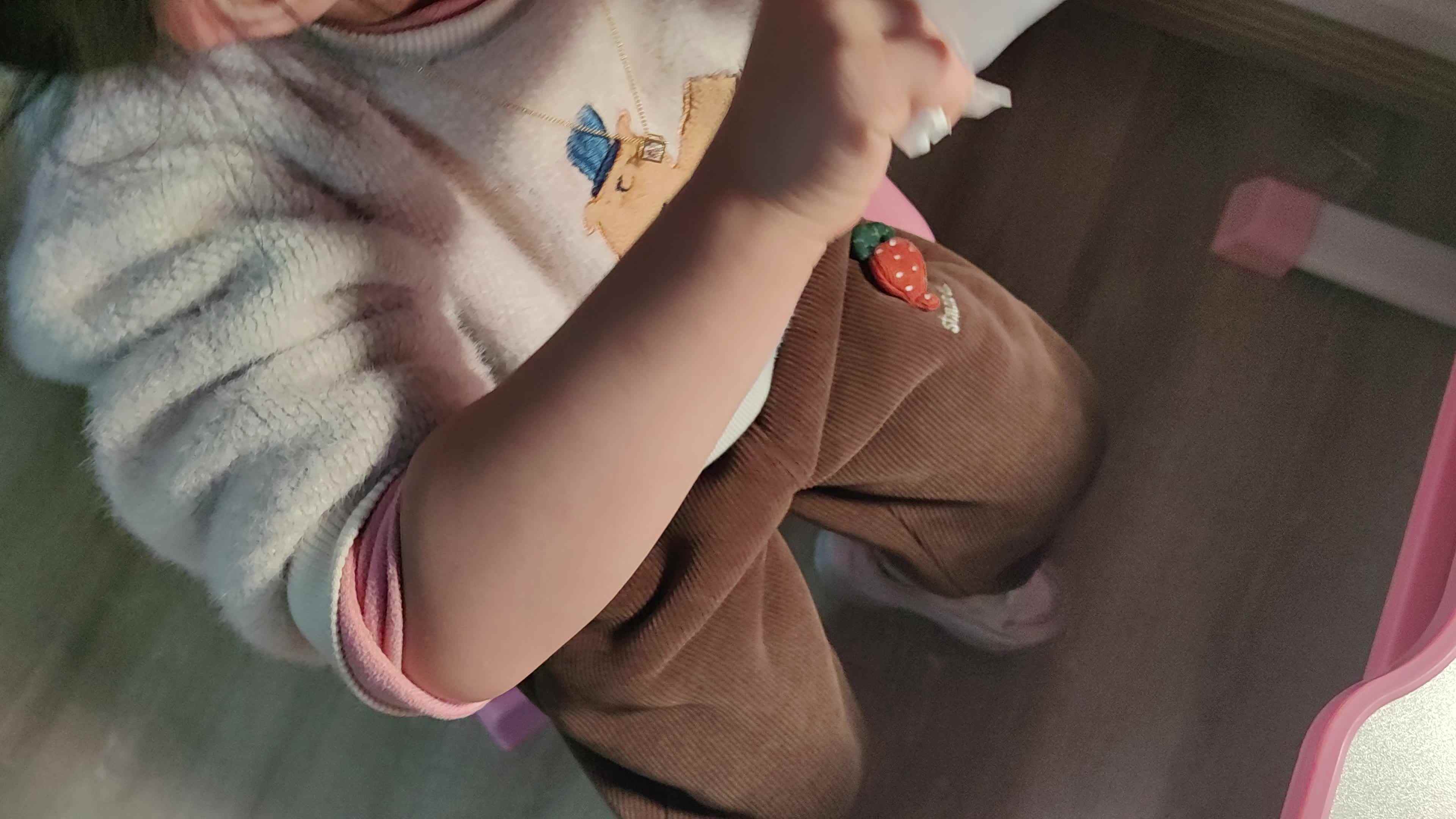 中B班徐子伊练习擦手