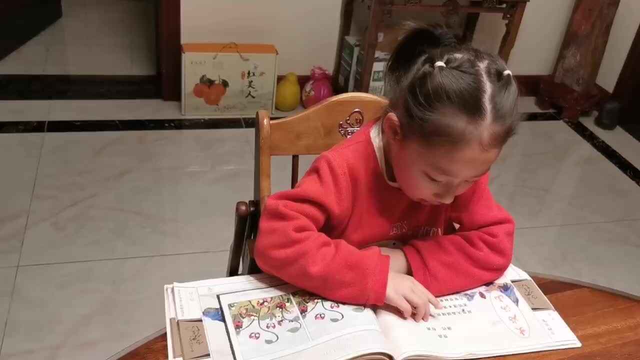 李芊仪读古诗登高