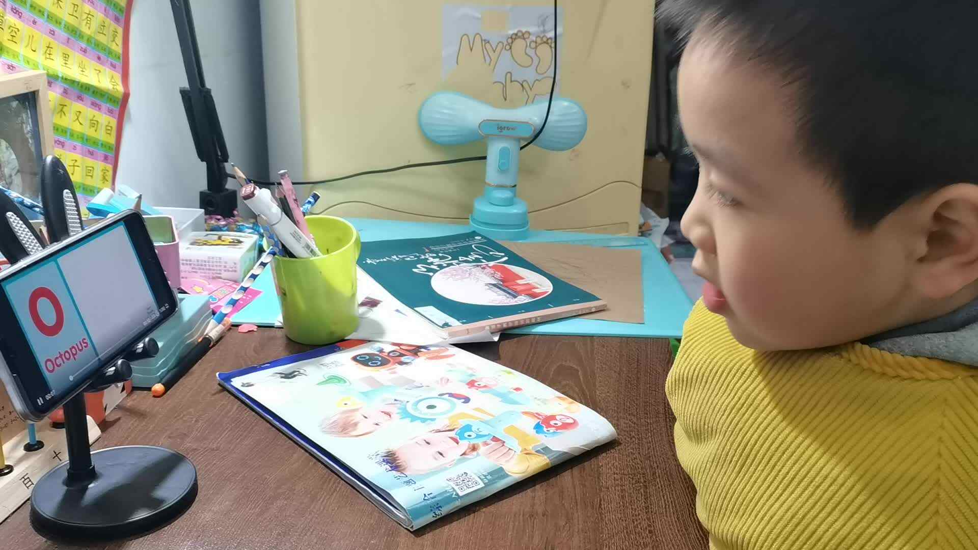 2024.1.1大A班闯关练习《跟读O  o 》