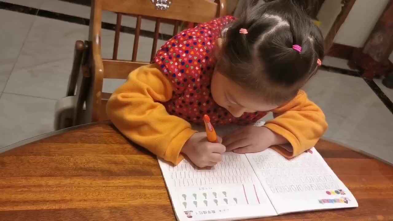 李芊仪书写数字11