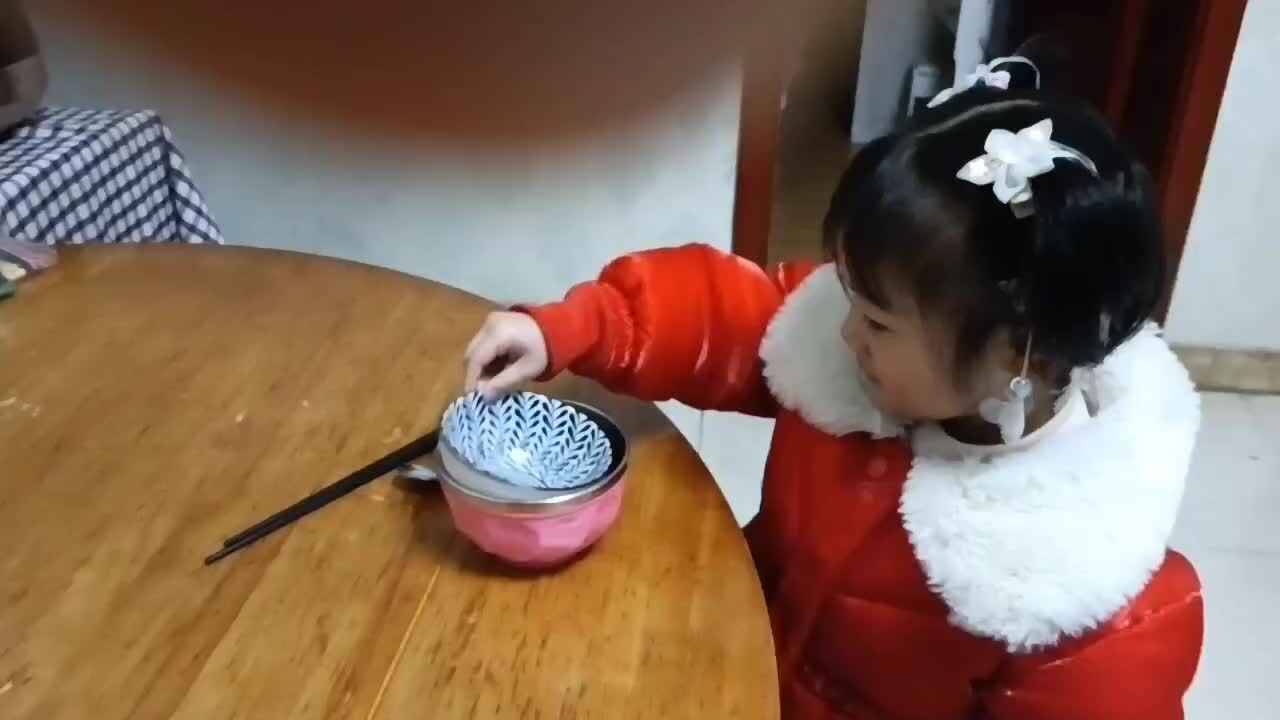 自己收拾碗筷