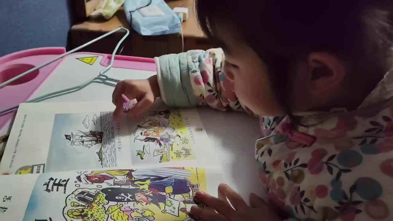 中B班徐子伊看图说话