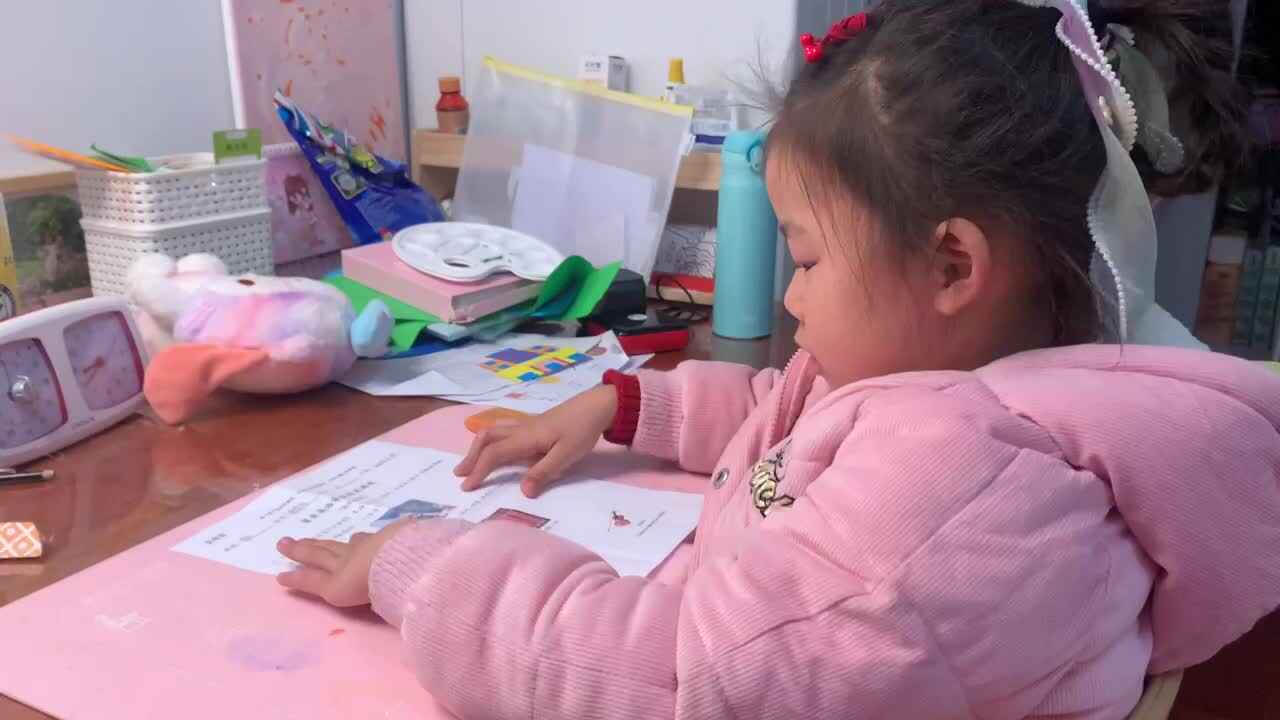 20240228陈彦兮闯关练习朗读单词和句子