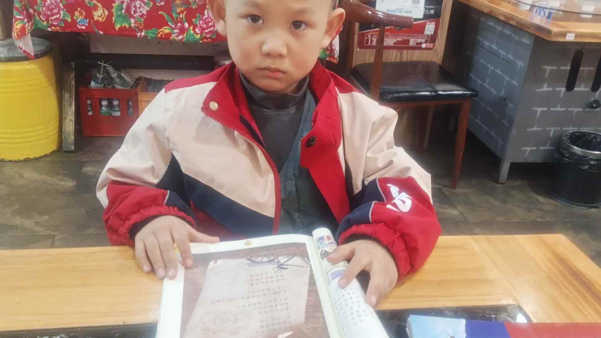 大B班王子扬指读《从前慢》