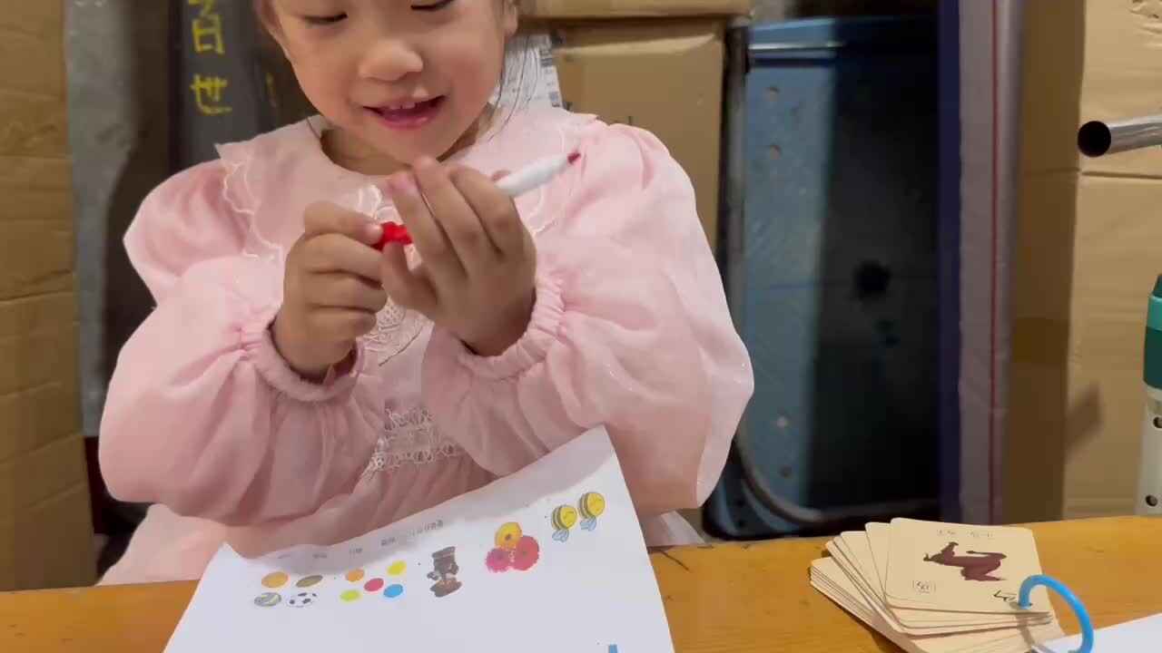 中a班唐依依数字连线