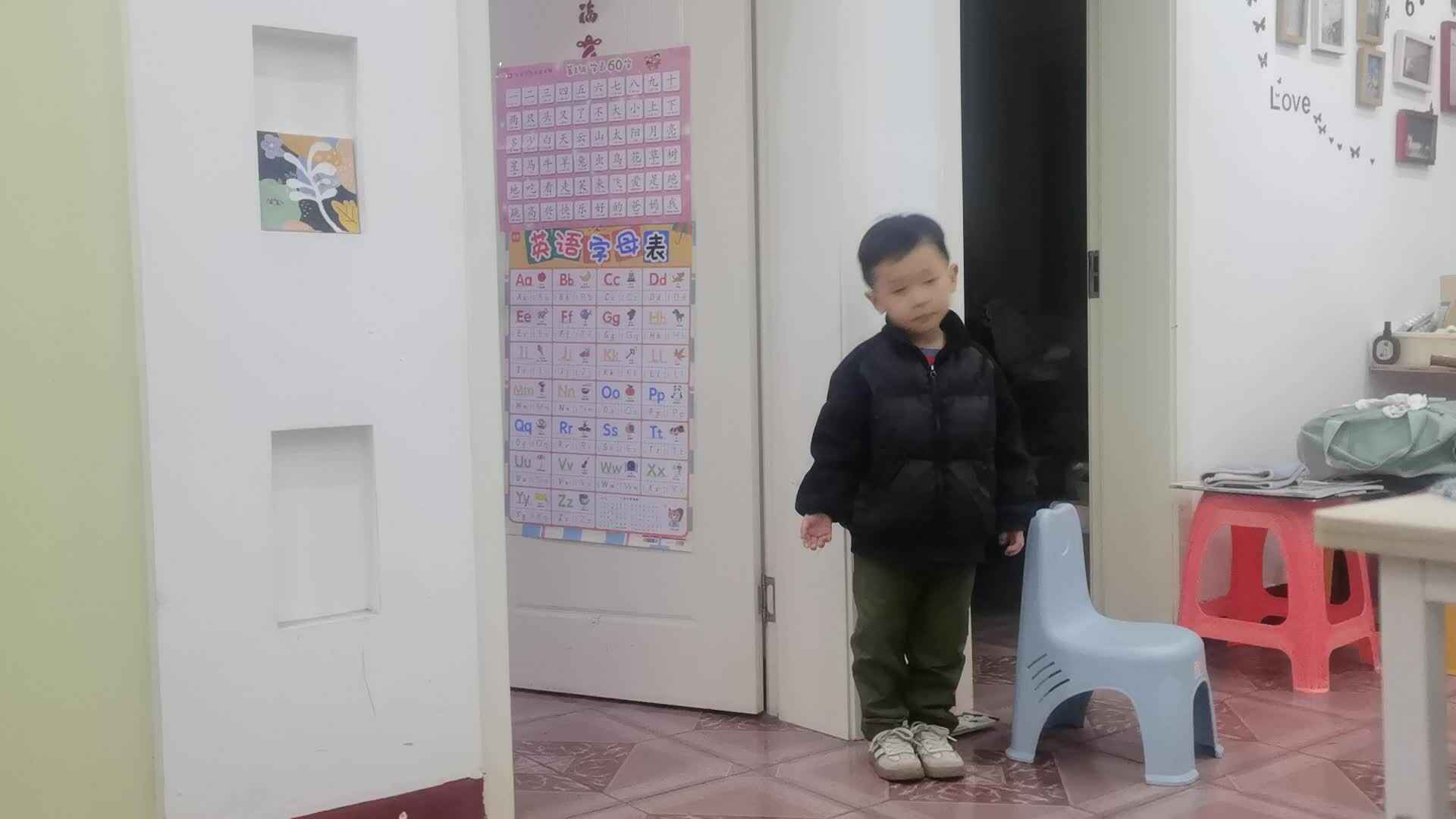 中B断 王千与搬凳子练习