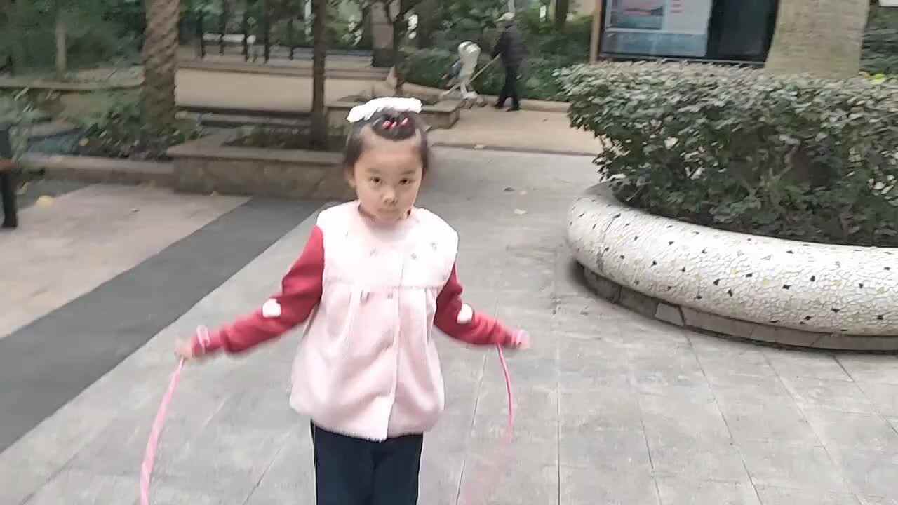 ⁣20240308陈彦兮闯关练习跳绳