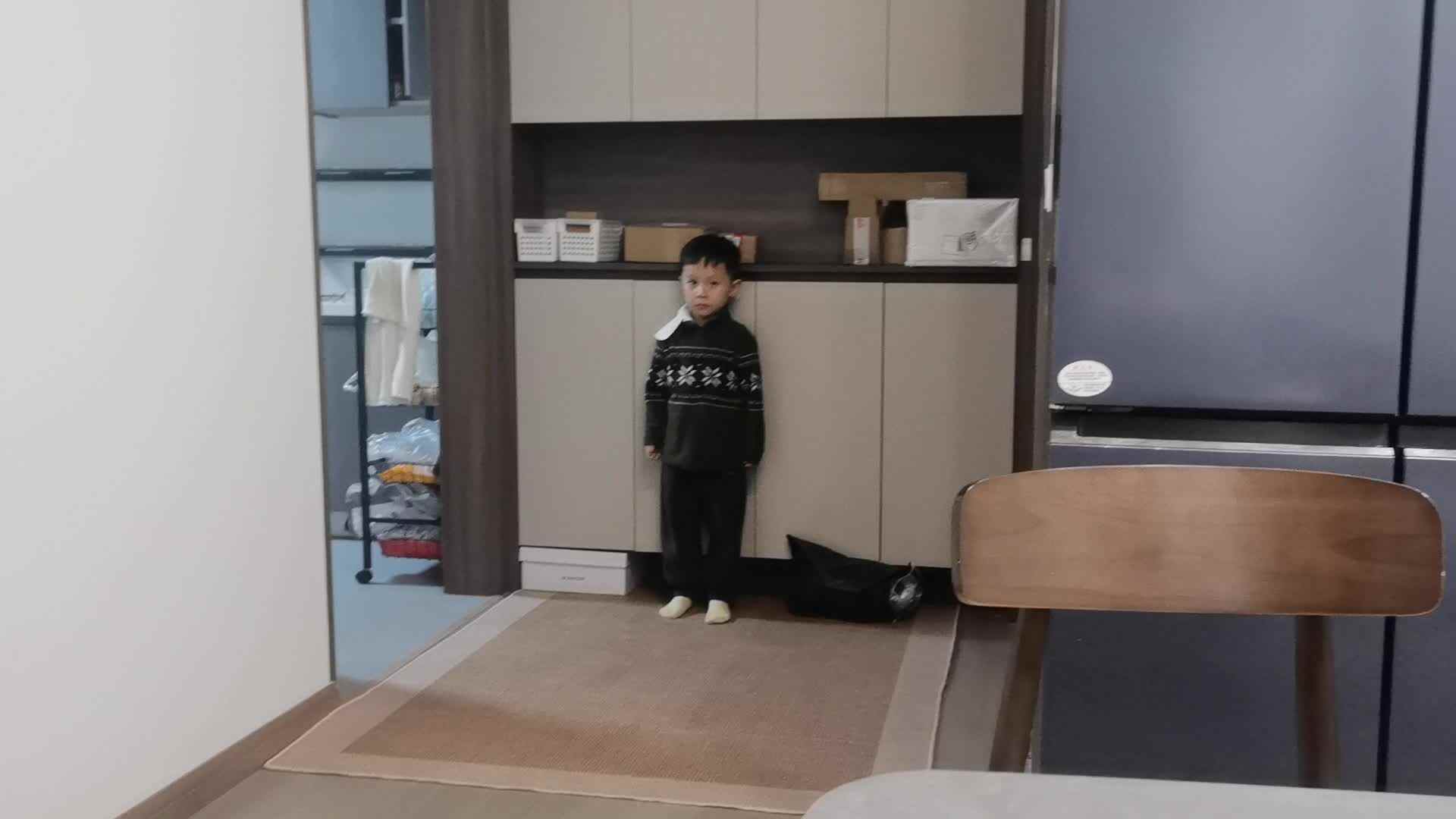 中B班  王千与踏步练习