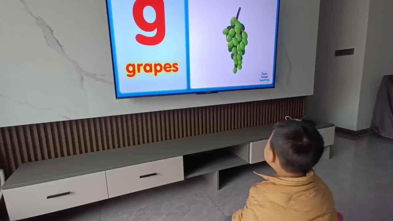 ⁣中B班吕子垚跟读英文字母歌（⁣Uppercase g）20240315.MOV