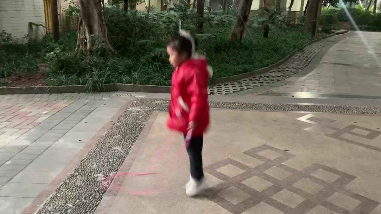 ⁣20240305陈彦兮闯关练习跳绳