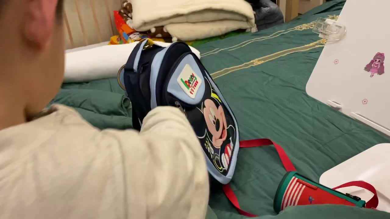 ⁣2024-3-11小A班刘奕宸——《整理书包》.MOV