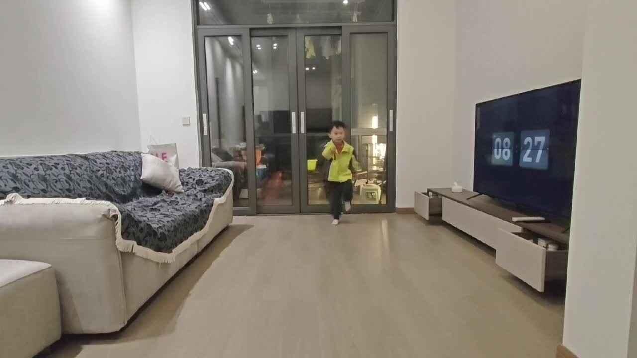 中B班王千与踏步练习