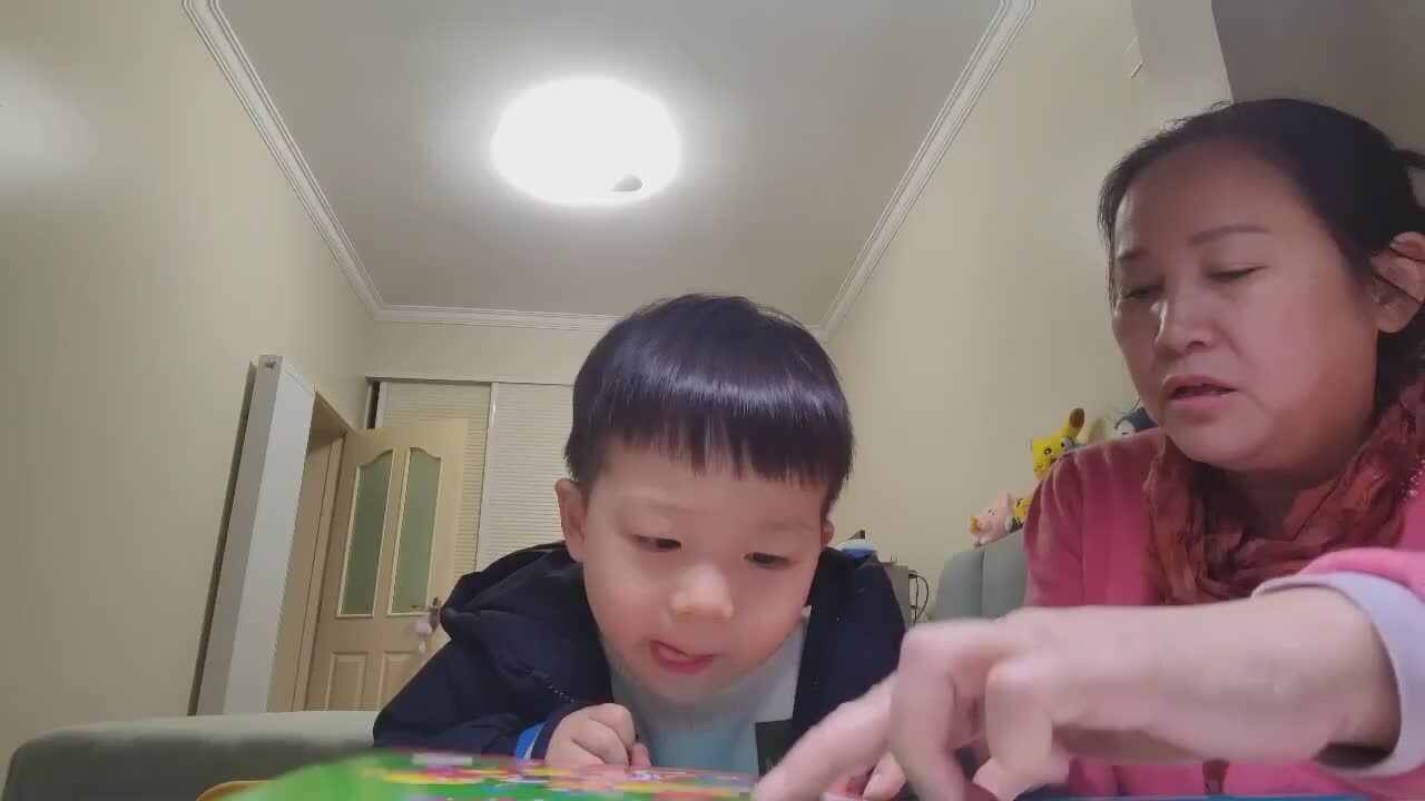 实验小班跳跳指读绘本《化装》