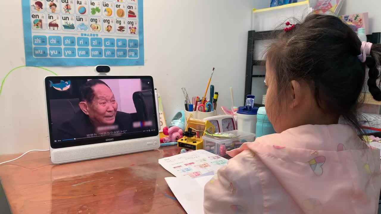 202040421陈彦兮闯关练习观看视频《袁隆平》