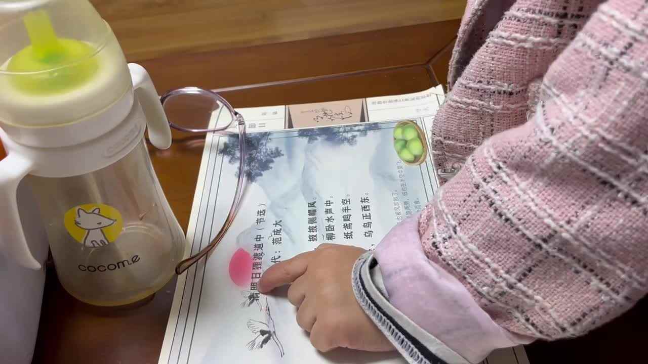 中B班李茵琪指读古诗.MOV