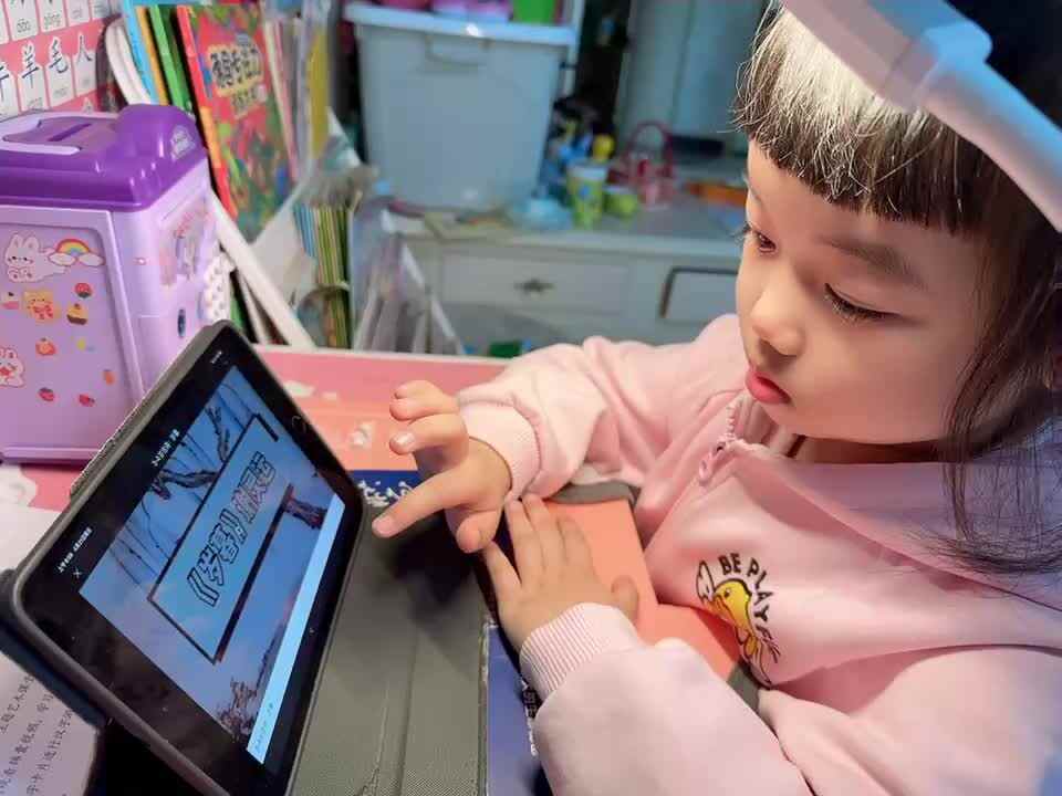 20240421中B班舒琳芯观看古诗视频《岁暮》