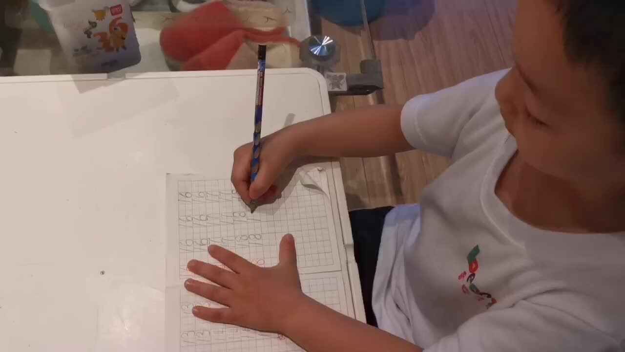 写数字