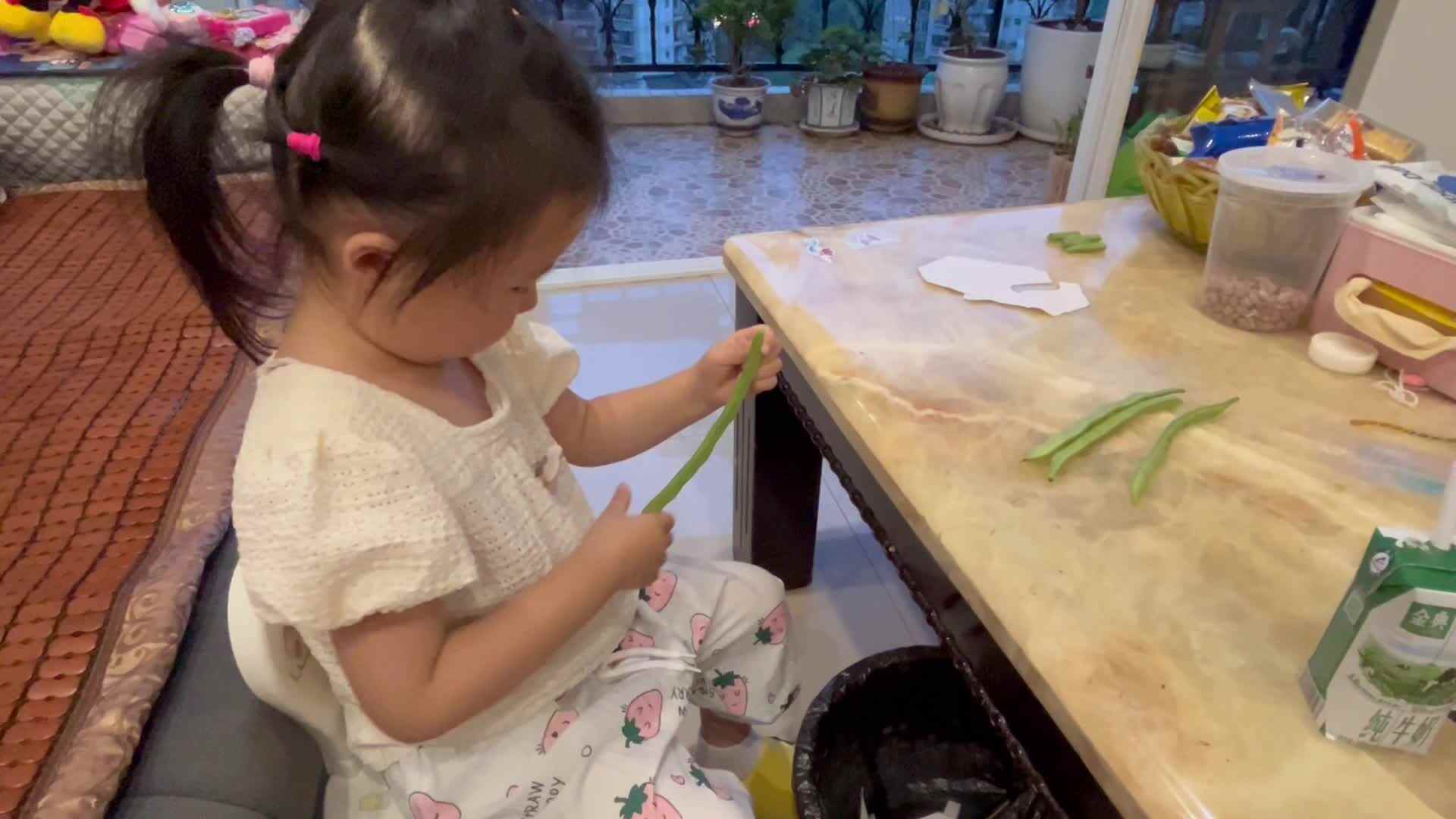 6.18摘豆角