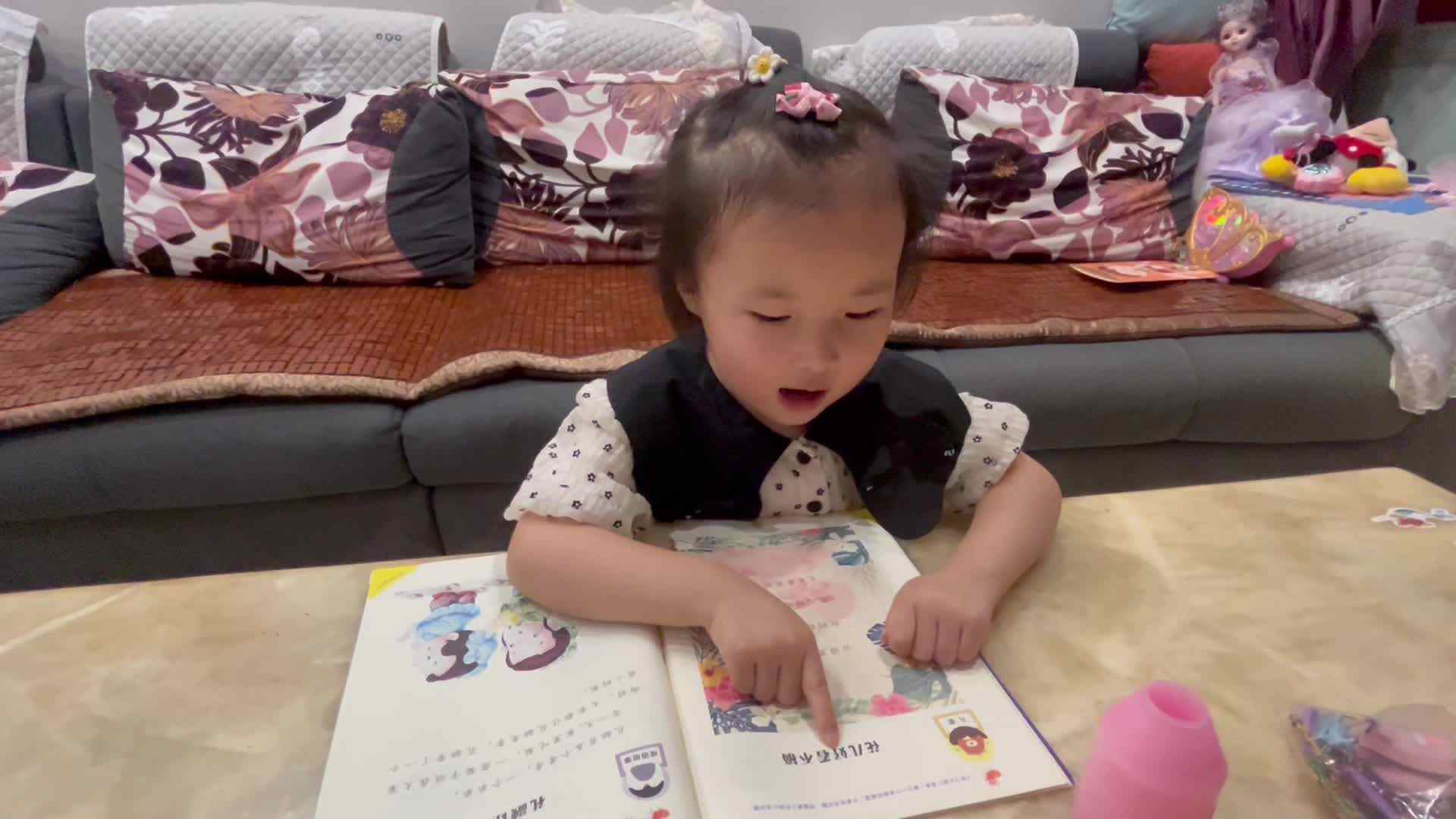指读儿歌花儿好看我不摘
