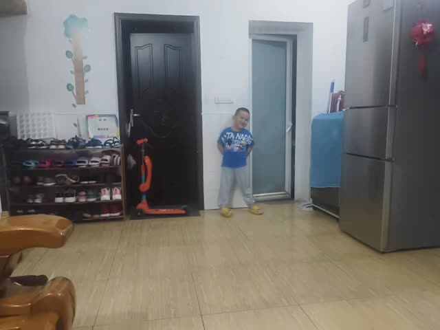 中B班赵芃栎练习来回跑