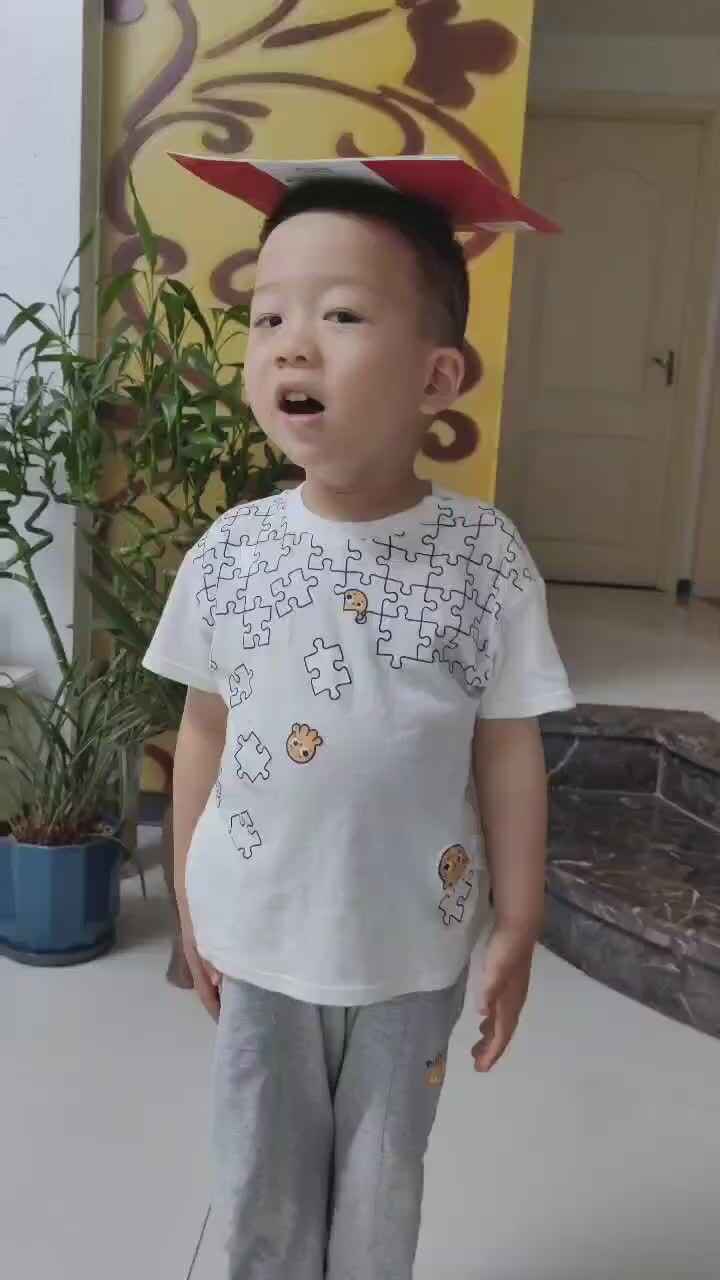 实验中班跳跳站姿训练2024.9.18