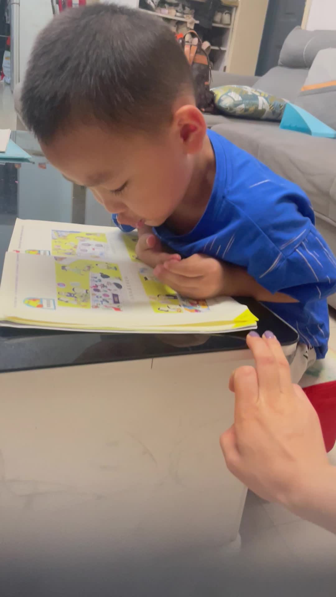 中A班彭星硕《去超市》