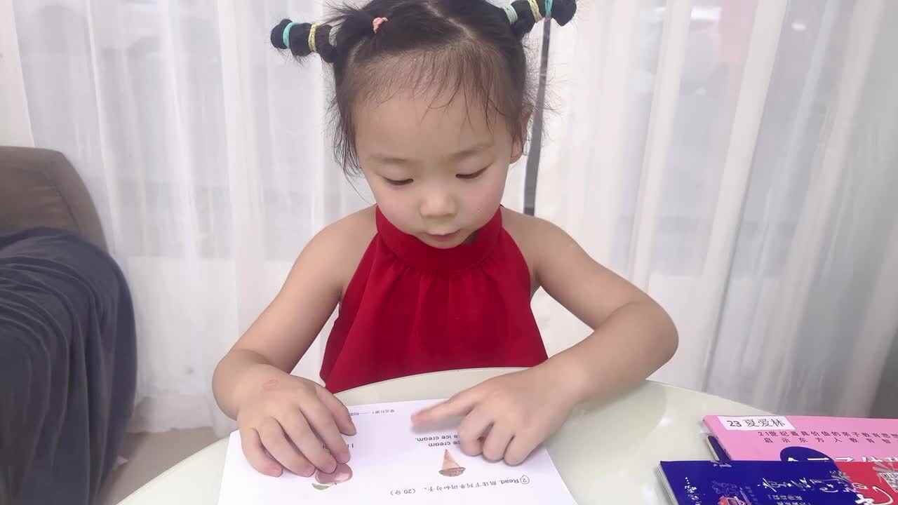 中A班～2024年9月27日～夏爱林（英语I like。）