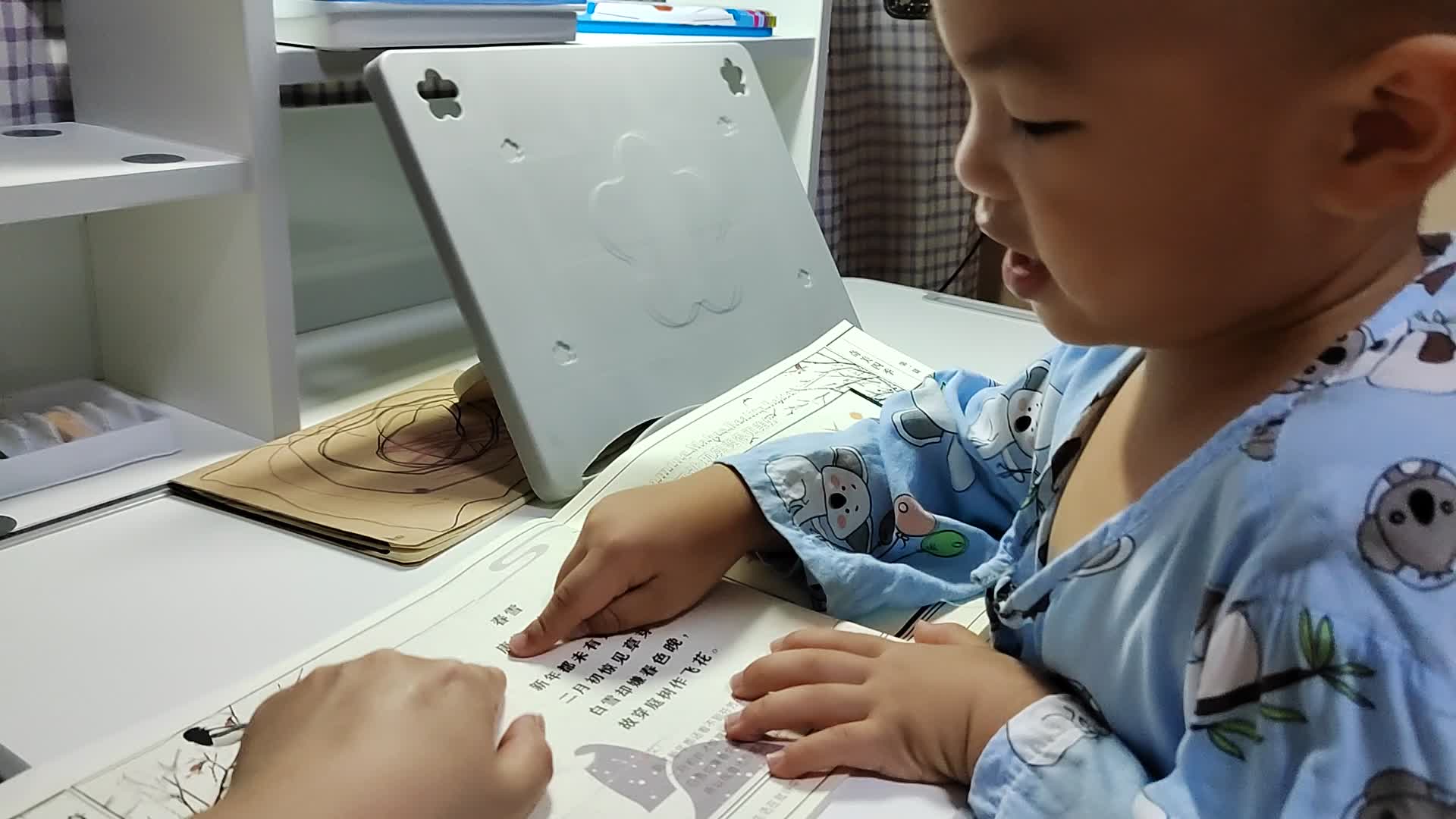 2024.9.26+中a班+陈禹呈+古诗《春雪》