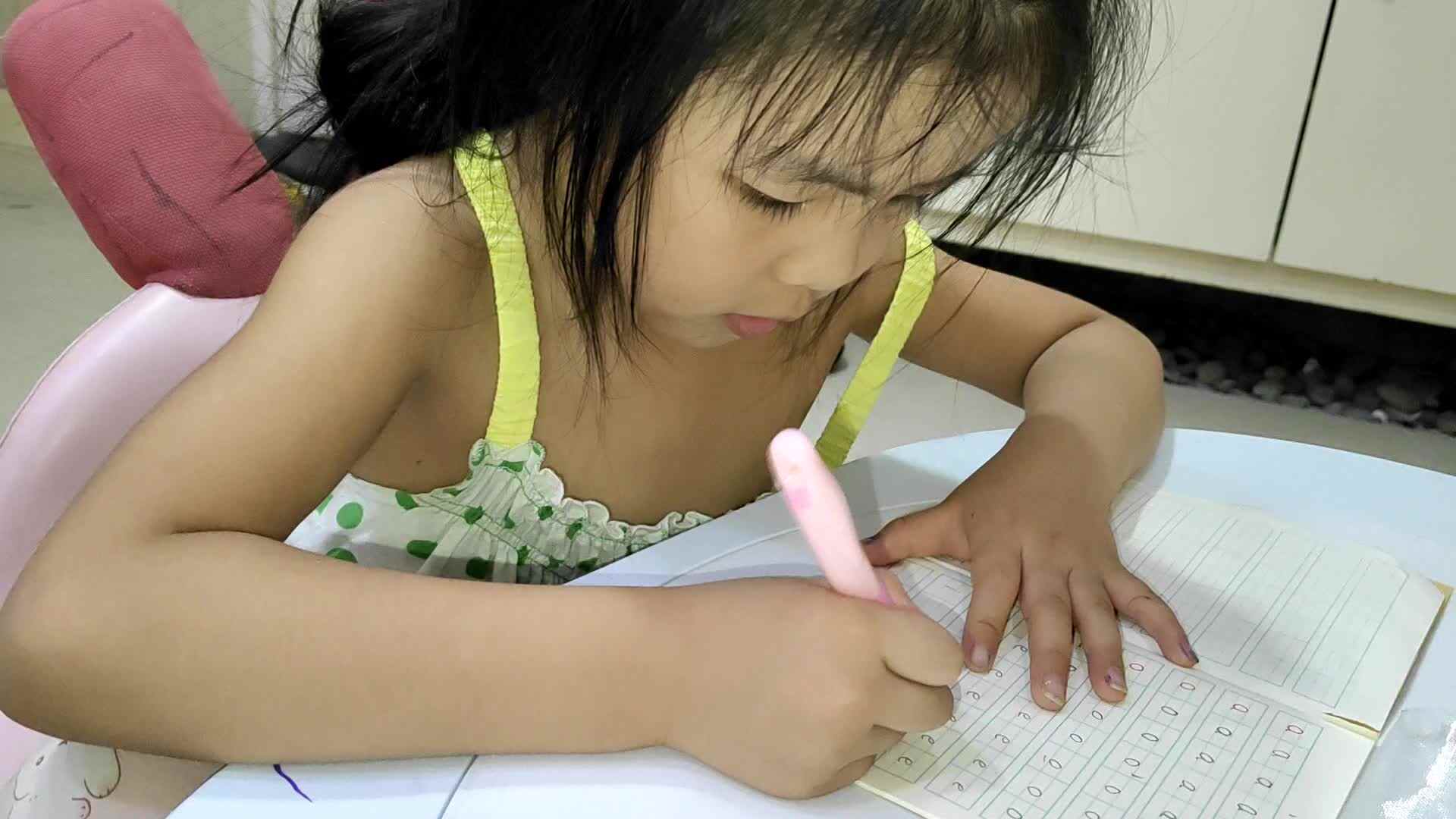 9.28学前A班李一可语文拼音