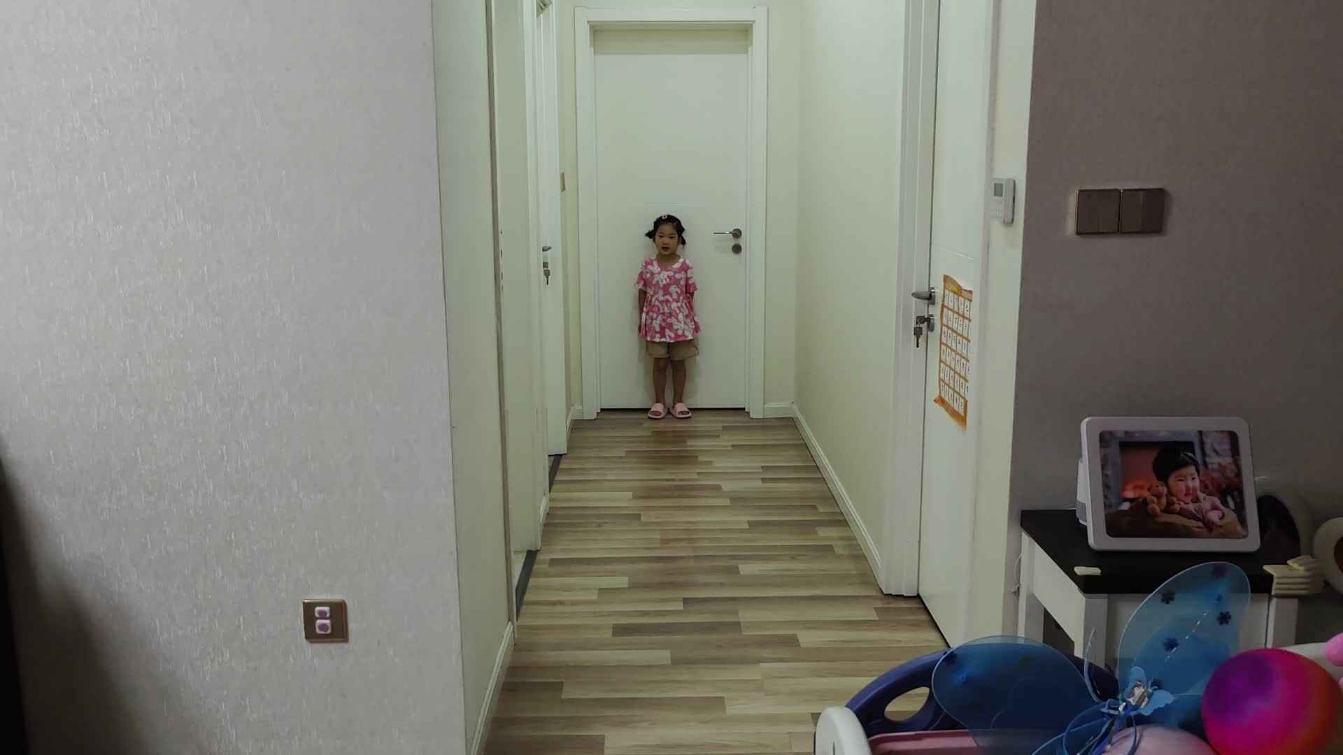 9月26日大B班宁汐言练习双脚连跳