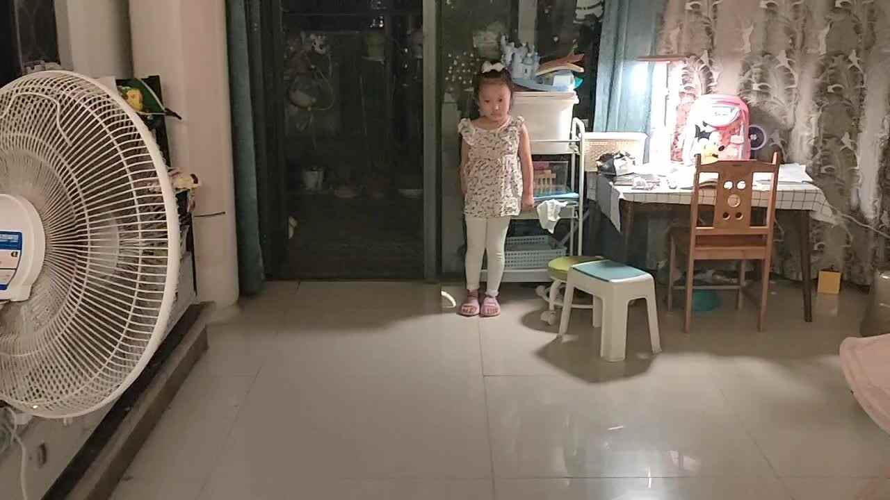 ⁣20240925陈灵兮闯关练习《双脚练习跳》