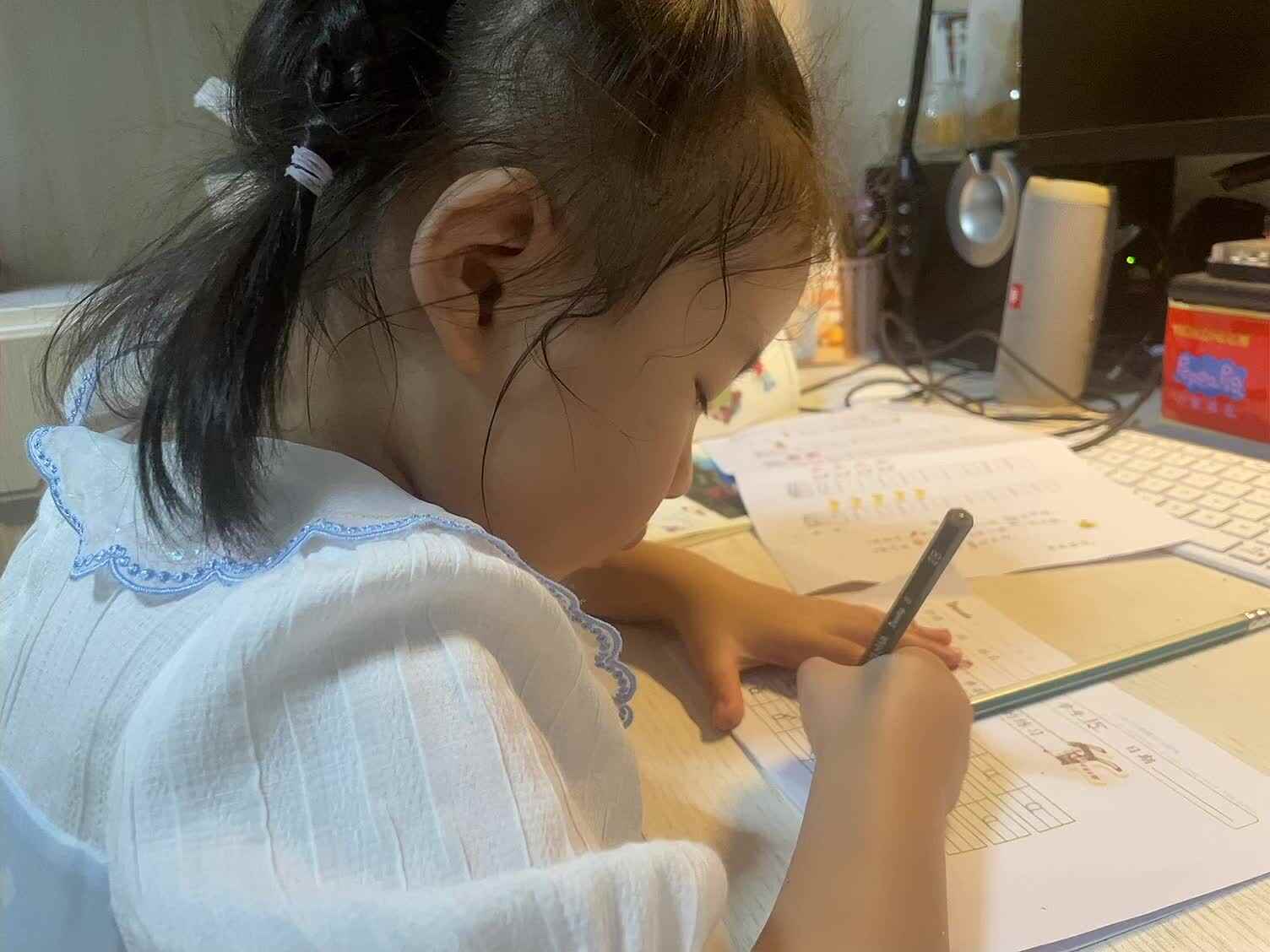 学前B班蒲依诺2024.9.23日书写(单韵母a).mp4