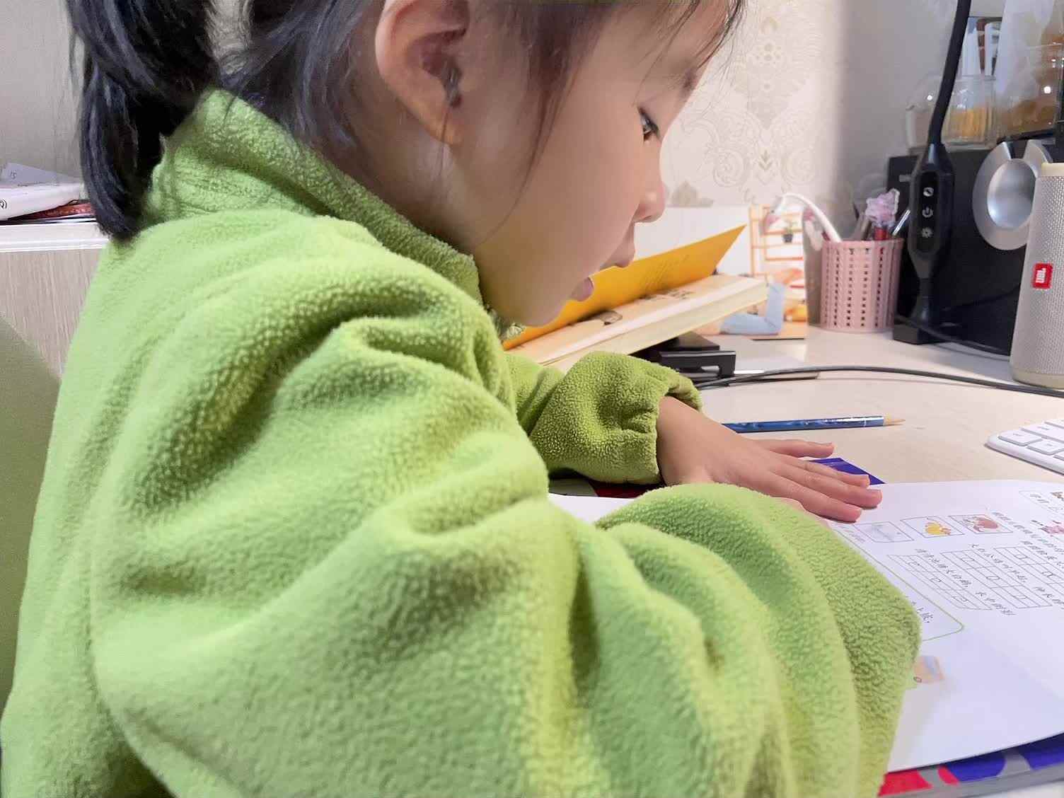 学前B班蒲依诺2024.10.8日指读(快乐声调歌).mp4