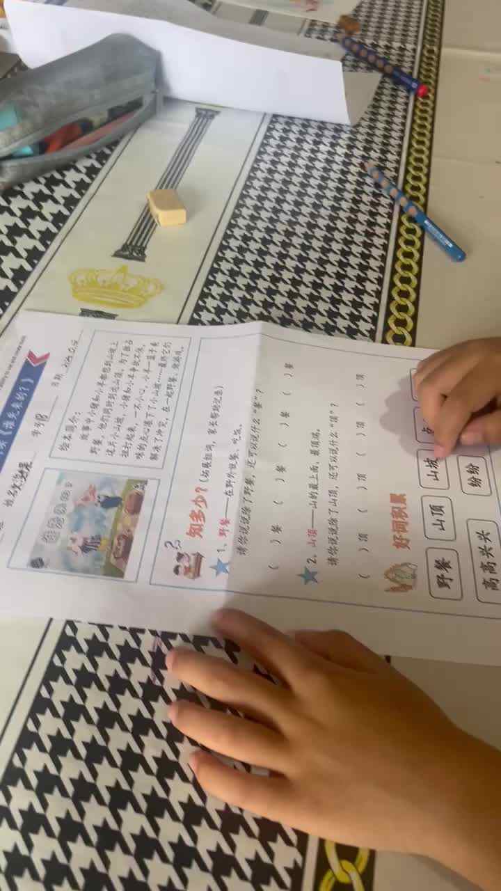 实验学前一班文浚棵2024.10.12