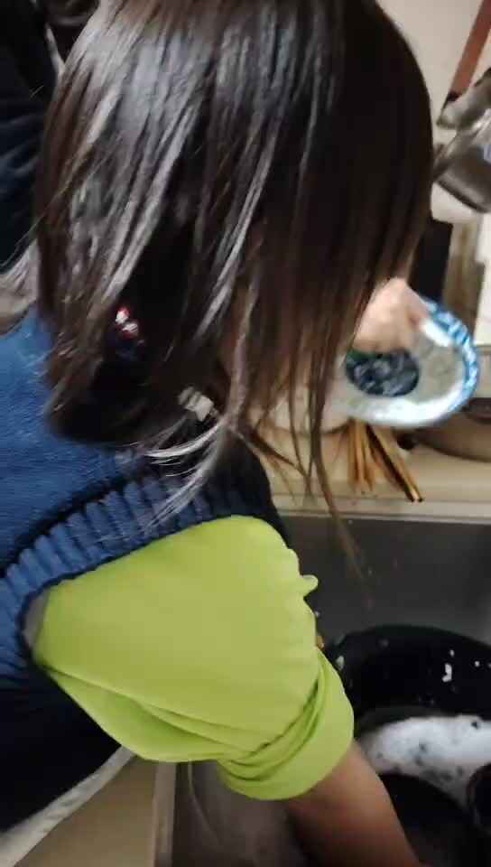 刷碗