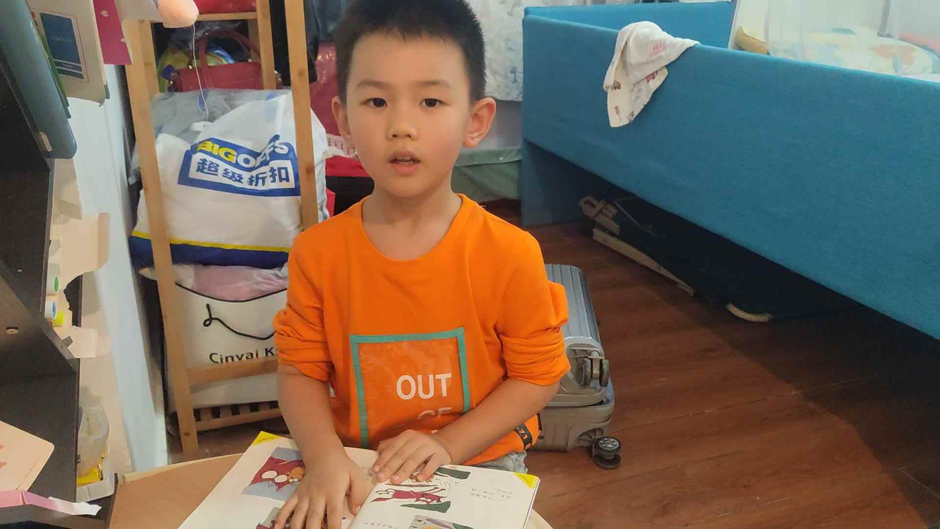 20241031大B班李锦城指读聪明的小鸡