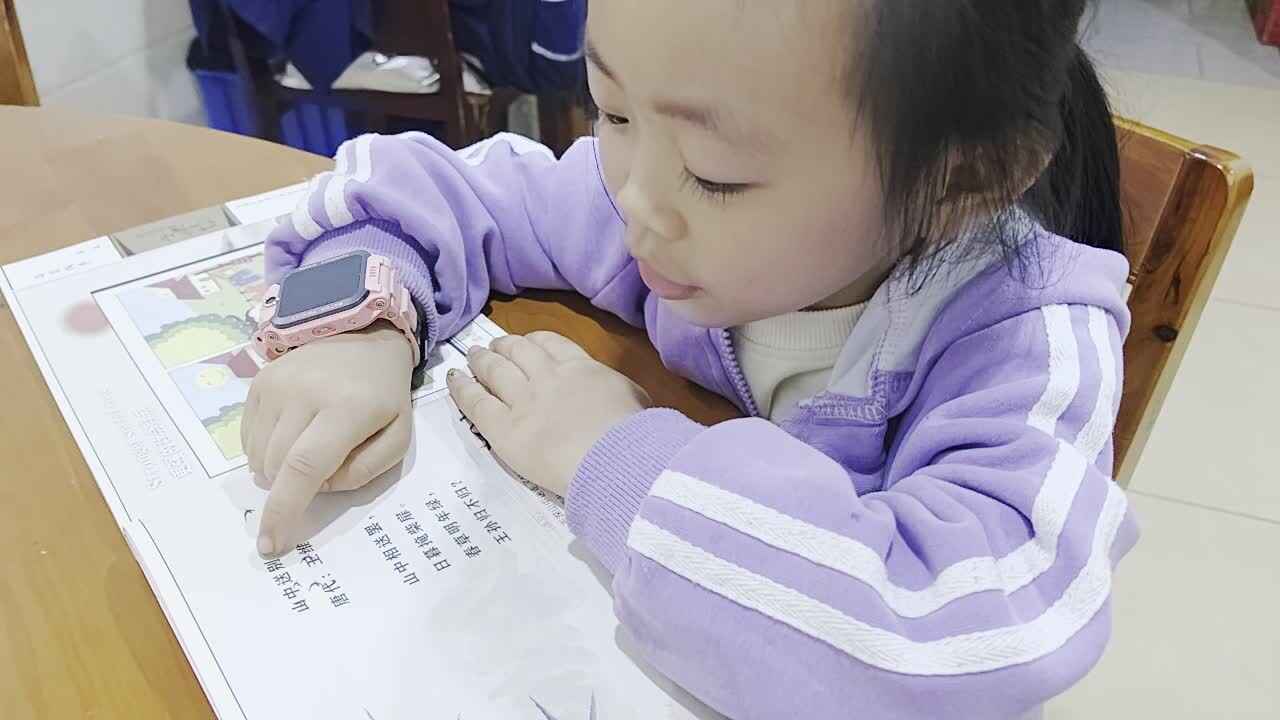 2024年10月19日大B班谭诗锜指读古诗《山中送别》