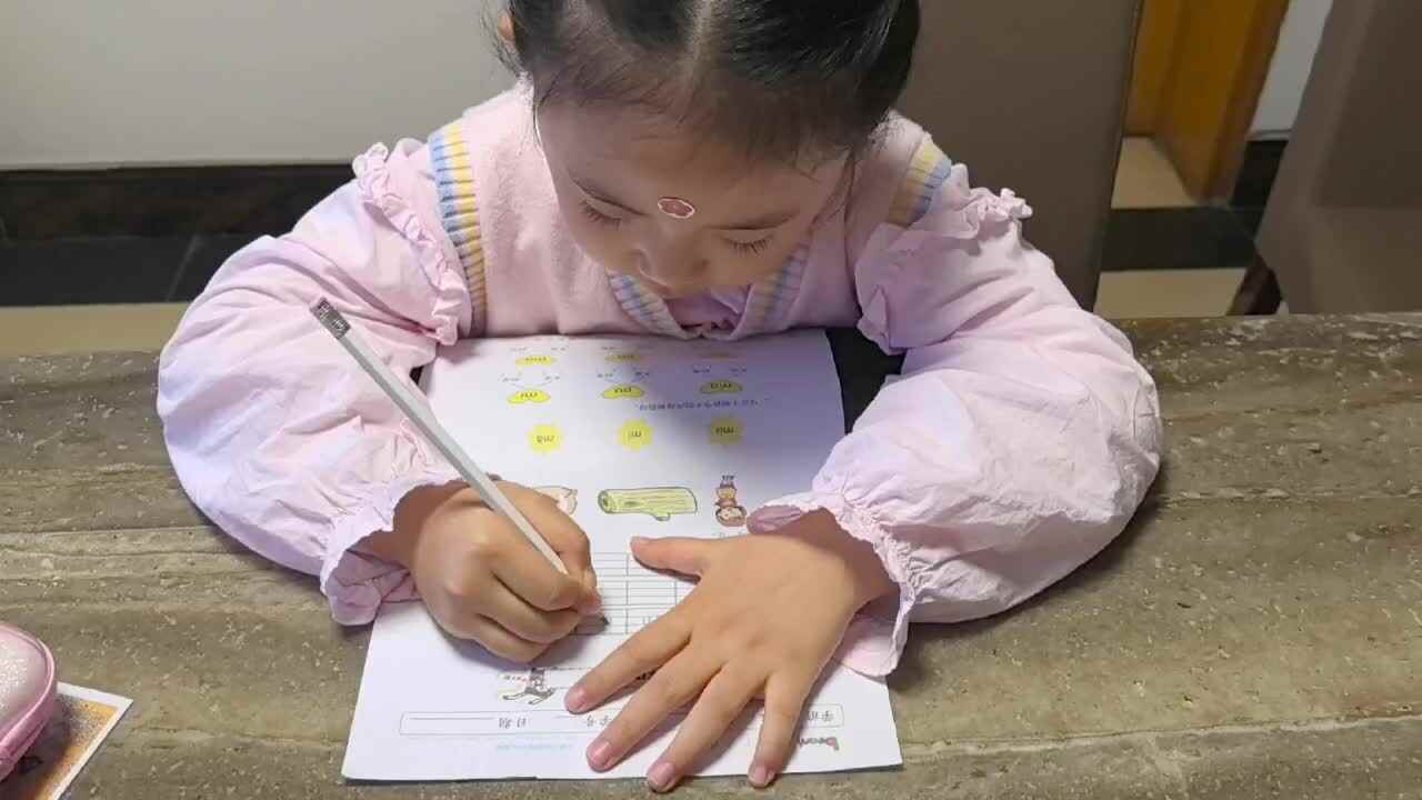 拼音作业单