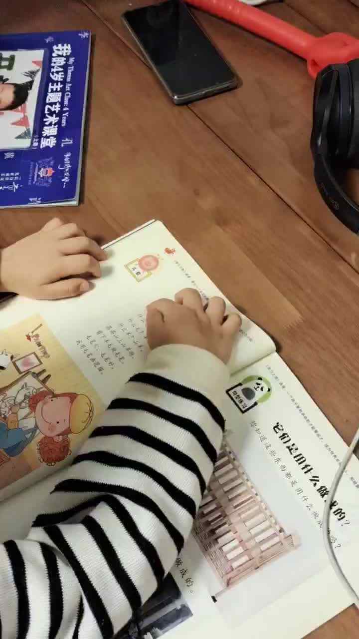 中A班2024.10.12李柯辰指读什么笔.mp4