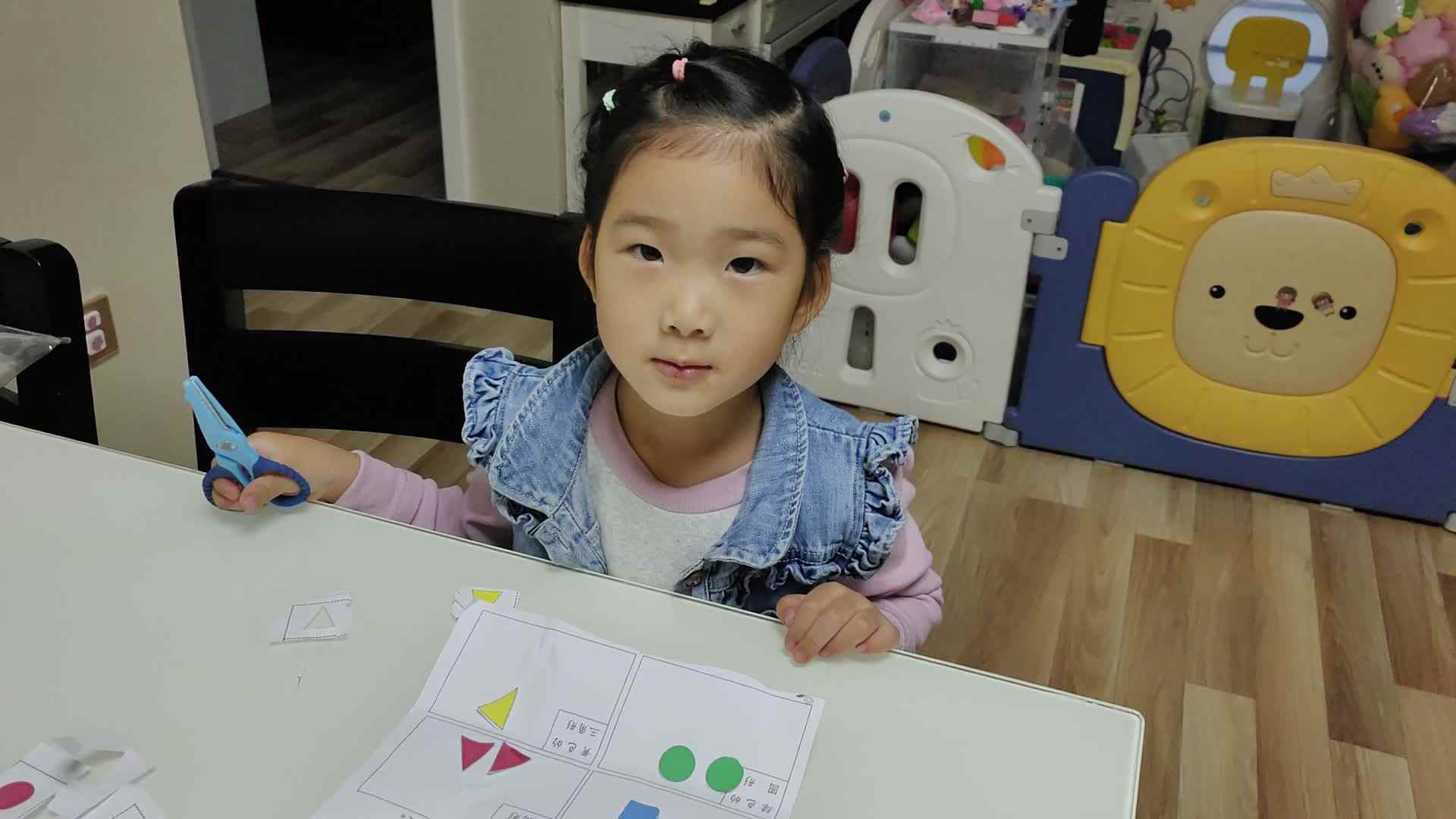 10月9日大B班宁汐言按颜色分类