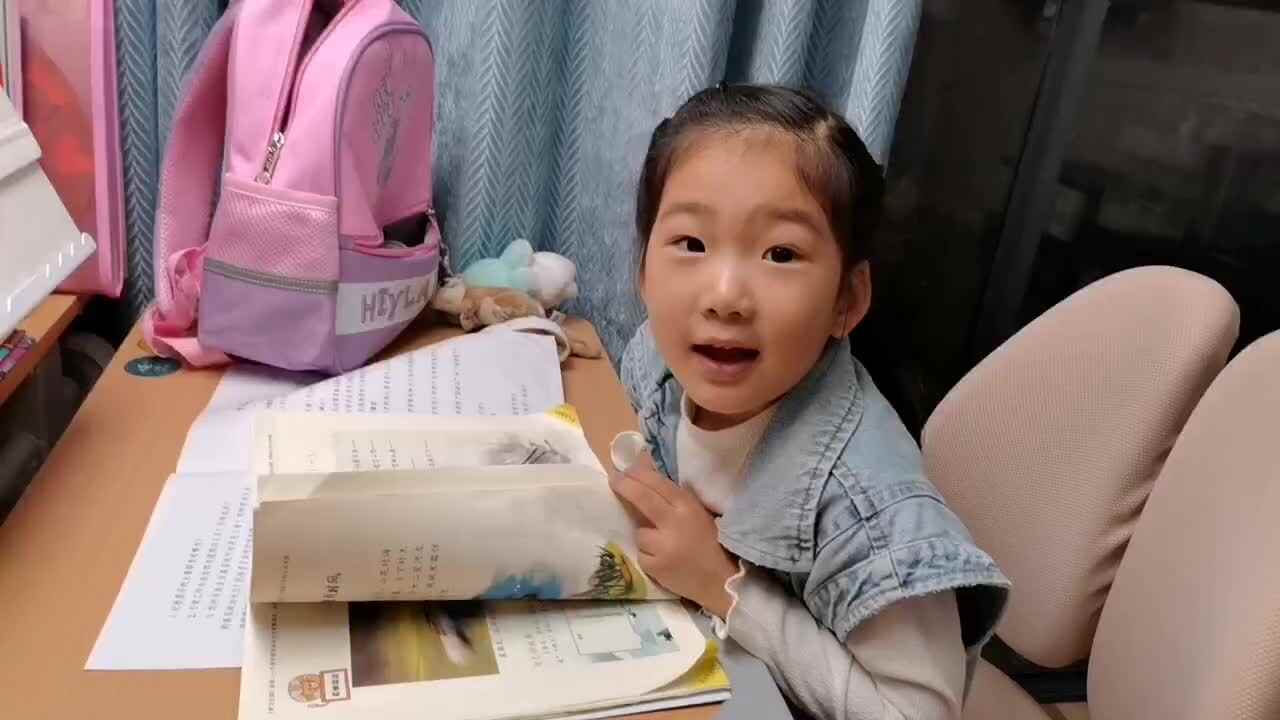 大B班宁汐言阅读故事胸有成竹.mp4
