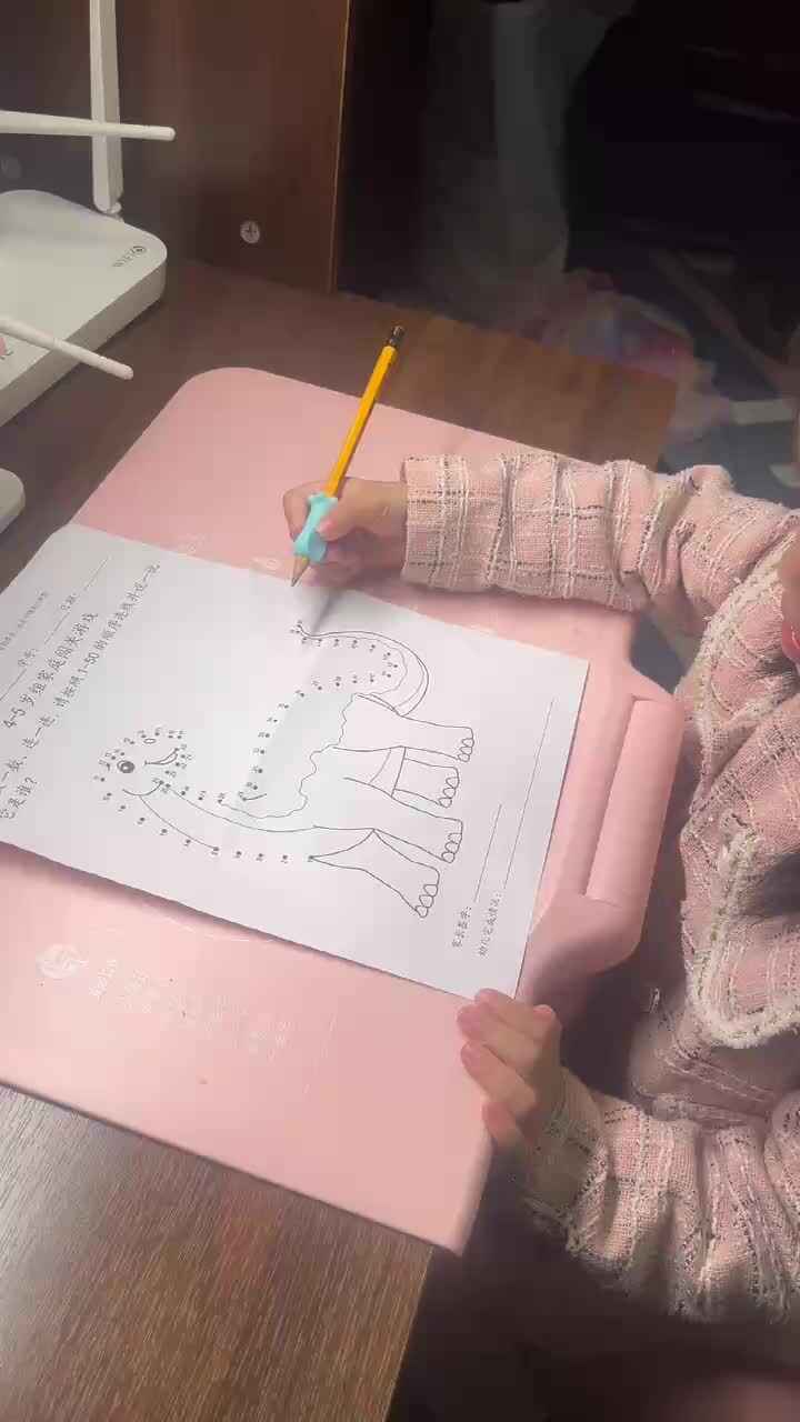 大B班李茵琪完成作业单