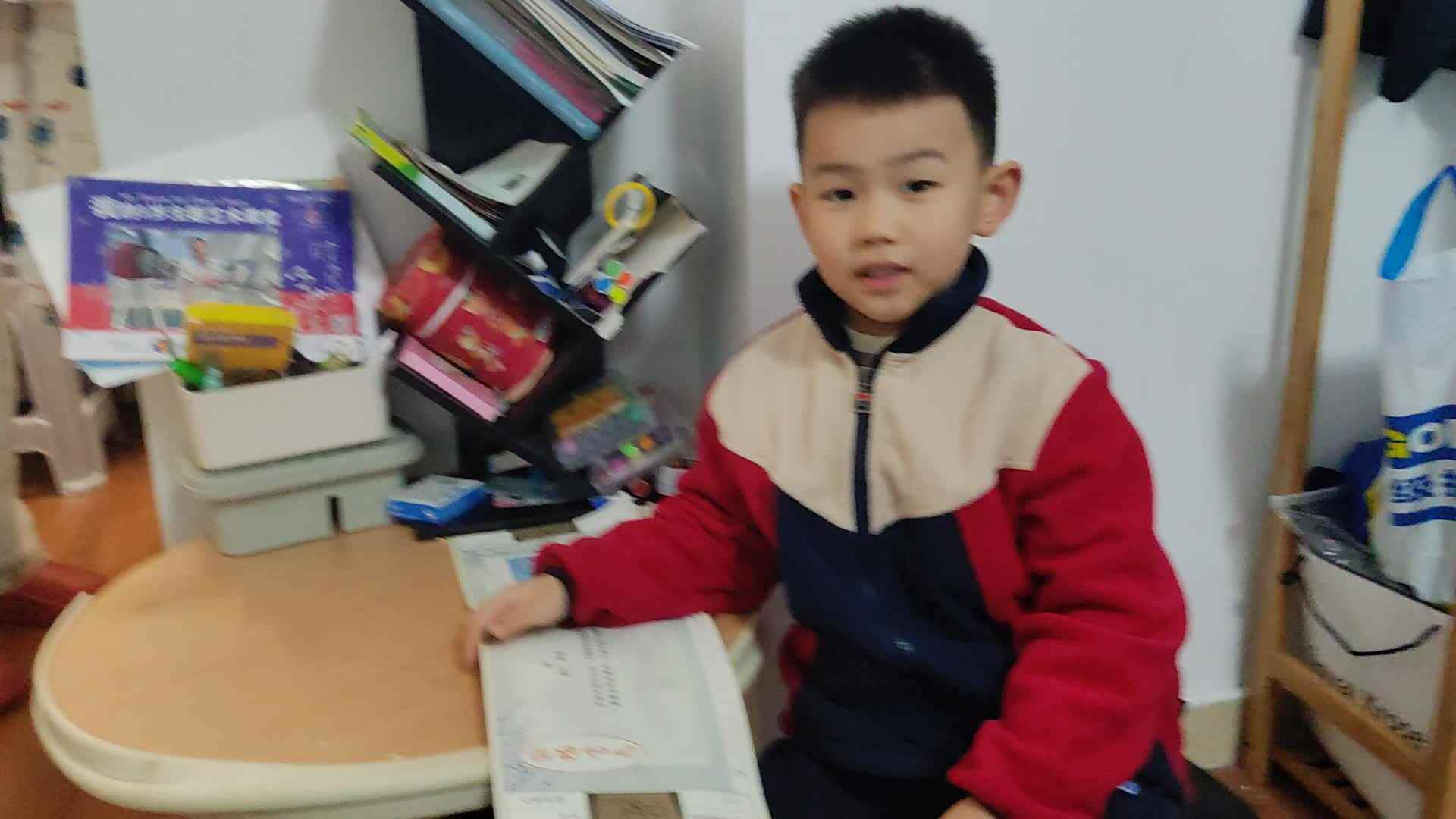 20241124大B班李锦城指读古诗蜂