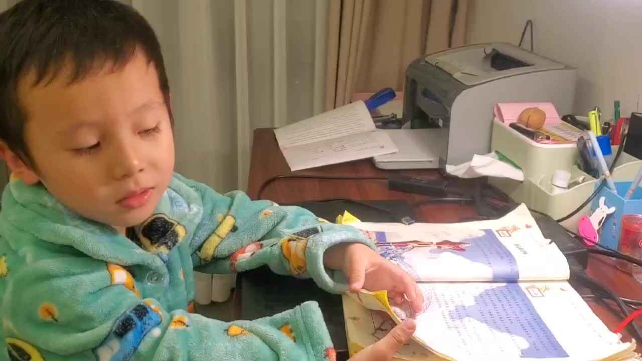 2024.11.21大B班王千与【故事渔夫和鱼】