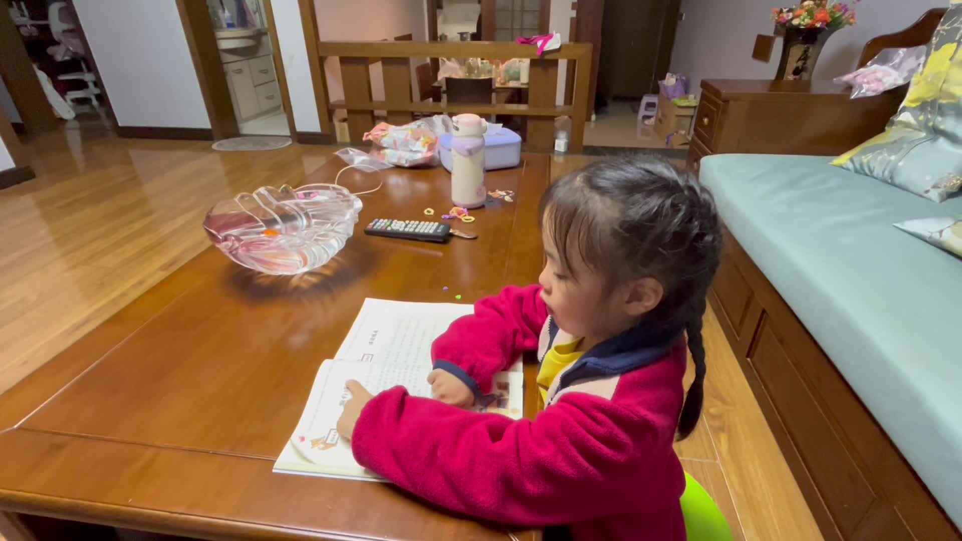 大B班李茵琪讲《胸有成竹》的故事